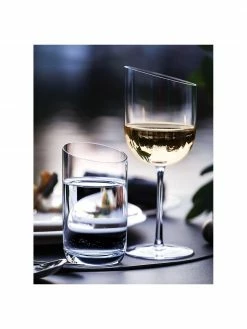 Villeroy & Boch Verres à vin blanc transparents NewMoon, 4 pièces, Ø 8 x haut. 20 cm, 300 ml -Cuisine Soldes 2022 Verres a vin blanc transparents NewMoon 4 pieces 4