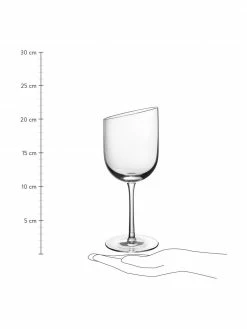 Villeroy & Boch Verres à vin rouge transparents NewMoon, 4 pièces, Ø 8 x haut. 22 cm, 405 ml -Cuisine Soldes 2022 Verres a vin rouge transparents NewMoon 4 pieces 2