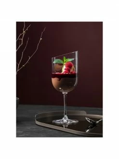 Villeroy & Boch Verres à vin rouge transparents NewMoon, 4 pièces, Ø 8 x haut. 22 cm, 405 ml -Cuisine Soldes 2022 Verres a vin rouge transparents NewMoon 4 pieces 3