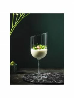 Villeroy & Boch Verres à vin rouge transparents NewMoon, 4 pièces, Ø 8 x haut. 22 cm, 405 ml -Cuisine Soldes 2022 Verres a vin rouge transparents NewMoon 4 pieces 4