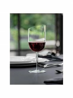 Villeroy & Boch Verres à vin rouge transparents NewMoon, 4 pièces, Ø 8 x haut. 22 cm, 405 ml -Cuisine Soldes 2022 Verres a vin rouge transparents NewMoon 4 pieces 5